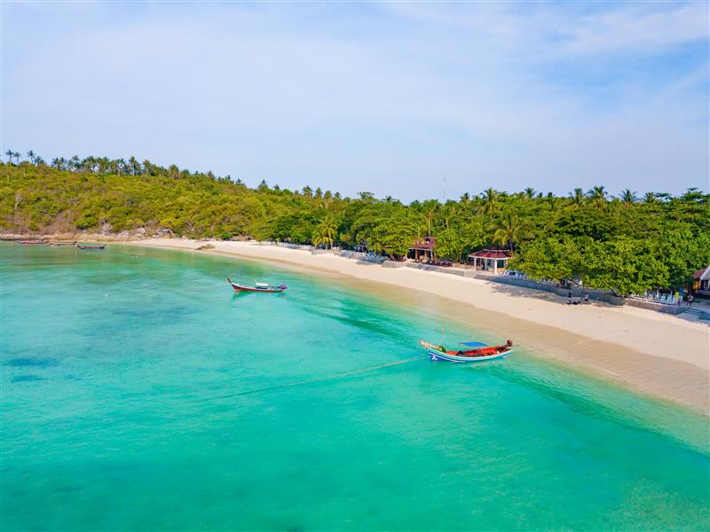 Aerial view of Patong Beach, Phuket, Thailand