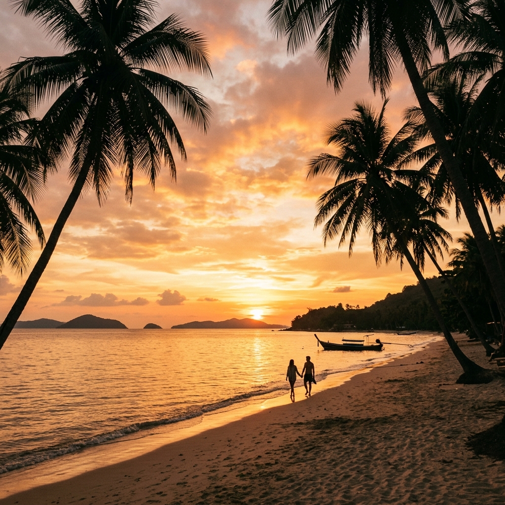 Farewell Beach Sunset