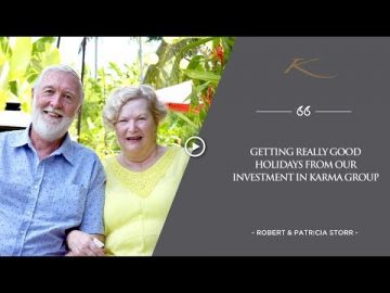 In the process of upgrading our Karma Group Membership | Robert & Patricia Storr