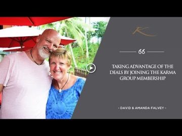 We initially joined Karma Club before Karma Odyssey | David & Amanda Falvey